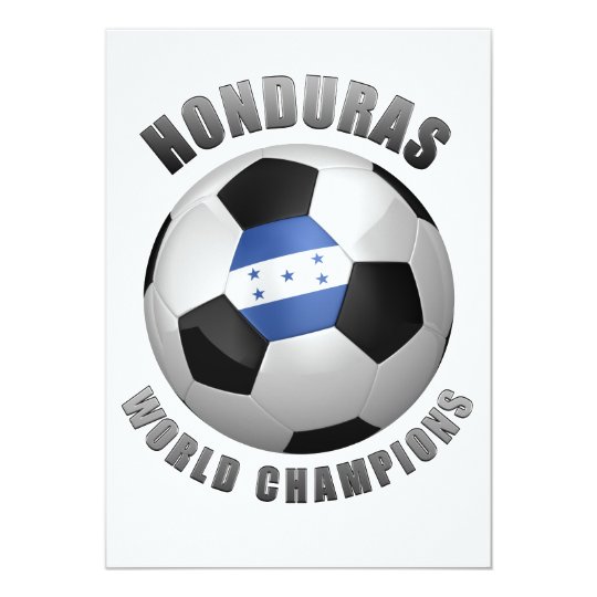 HONDURAS SOCCER CHAMPIONS CARD