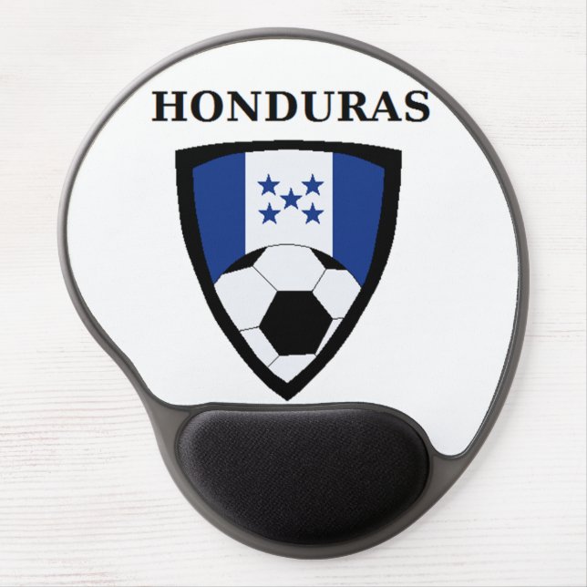 Honduras Soccer Gel Mouse Pad (Front)