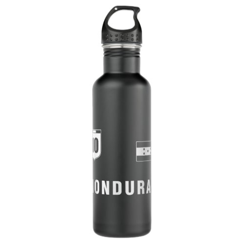 Honduras Soccer Team Jersey Blue Honduras Apparel  Stainless Steel Water Bottle