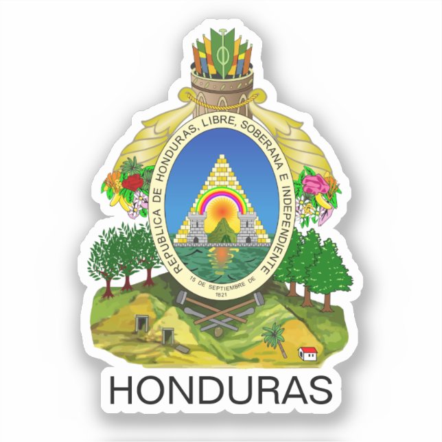 Honduras Sticker (Front)