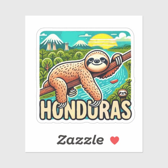 Honduras Sticker (Sheet)
