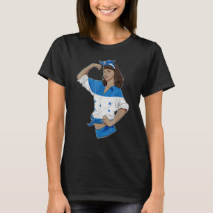 Hondurian Girl Hondurian Heritage Honduras Flag T-Shirt