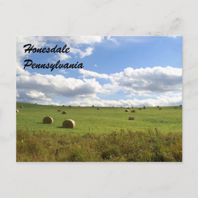 Honesdale Pennsylvania Postcard (Front)