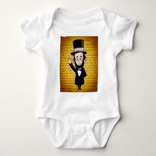 Honest Abe and His Gettysburg Address Baby Bodysuit