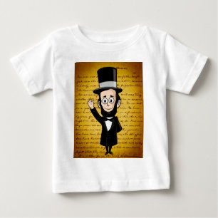 Honest Abe and His Gettysburg Address Baby T-Shirt