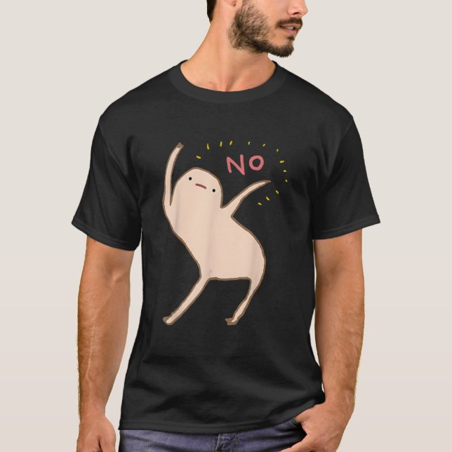 Honest Blob Says No T-Shirt (Front)
