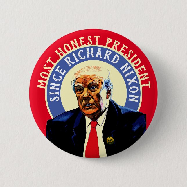 Honest Donald Button (Front)
