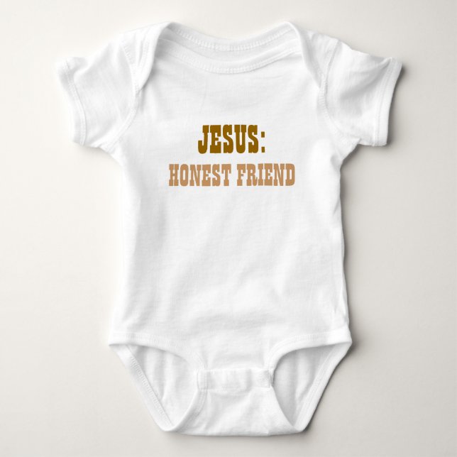 Honest Friend Baby Suit Bodysuit (Front)