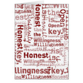 Honest Open Willing (Front)