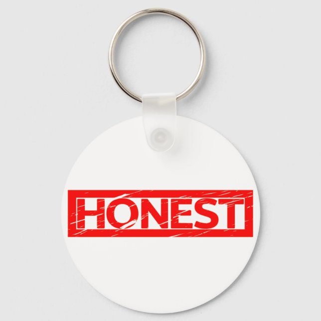 Honest Stamp Keychain (Front)