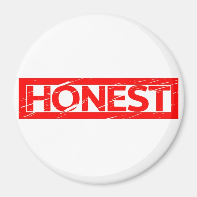 Honest Stamp Magnet (Front)