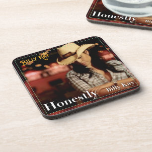 Honestly by Billy Kay CD Cover Beverage Coasters