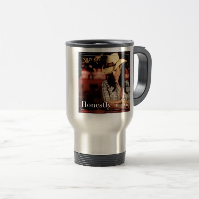 Honestly by Billy Kay CD Cover Travel Mugs (Front Right)