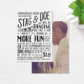 Honestly Stag and Doe Ticket (Desk)