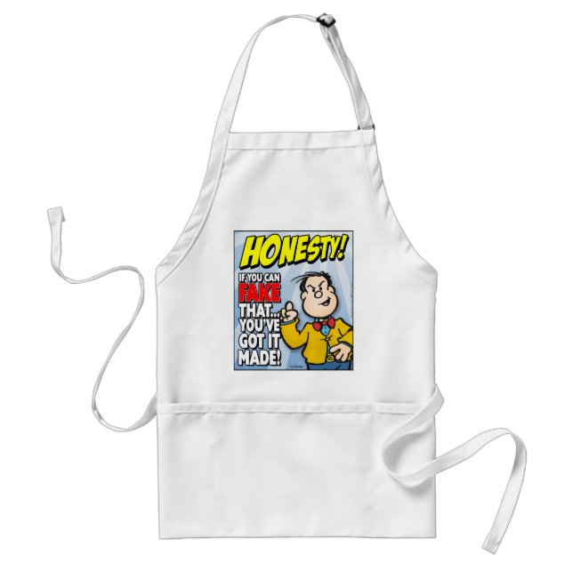 Honesty Adult Apron (Front)