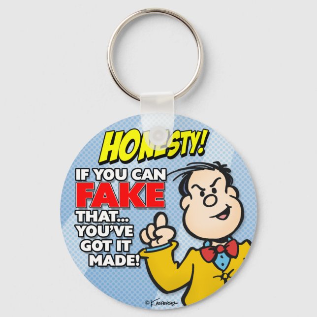 Honesty Keychain (Front)