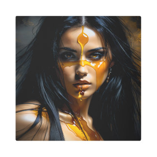 Honey 31 metal print