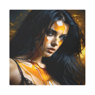 Honey 40 metal print