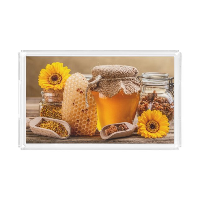 Honey Acrylic Tray (Front)
