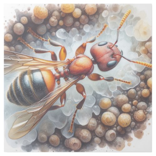 Honey Ants Dorsal View IREF571 _ Watercolor Gallery Wrap