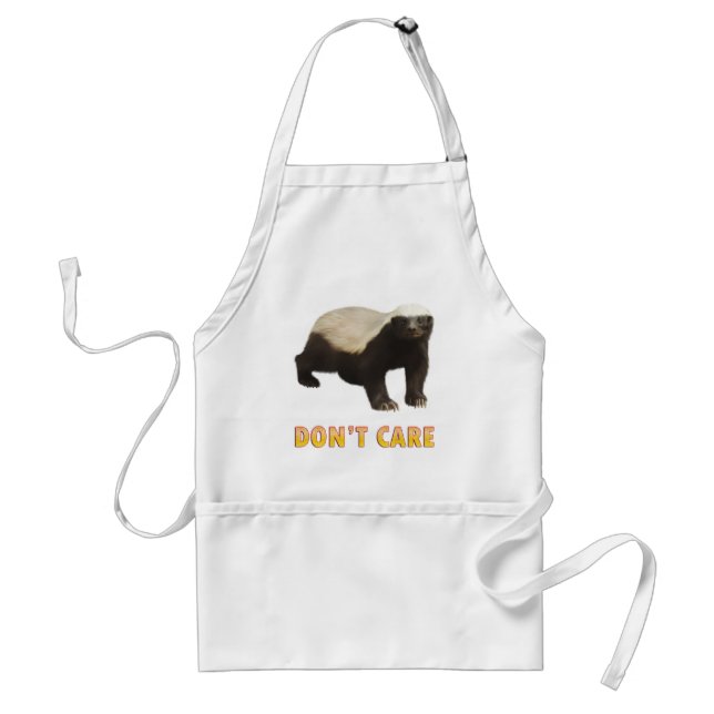 Honey Badger Adult Apron (Front)