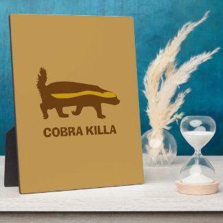 Honey Badger Cobra Killa Plaque