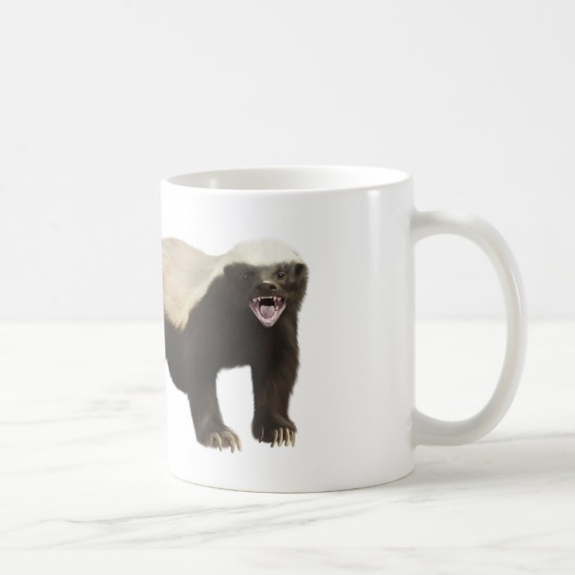 Honey Badger Coffee Mug (Right)