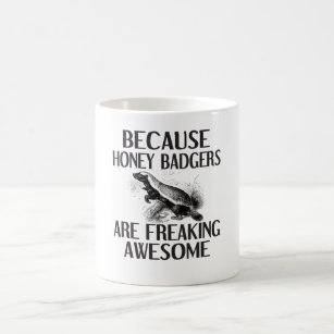 Honey Badger Gifts Animal Honey Badger Lover Coffee Mug