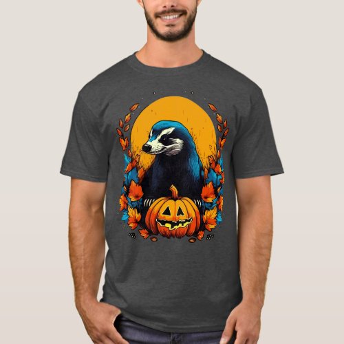 Honey Badger Halloween T_Shirt