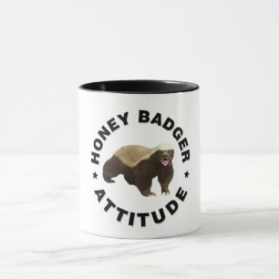 Honey badger has Attitude  Mug