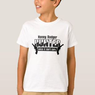 Honey Badger Hunter shirt - choose style & color
