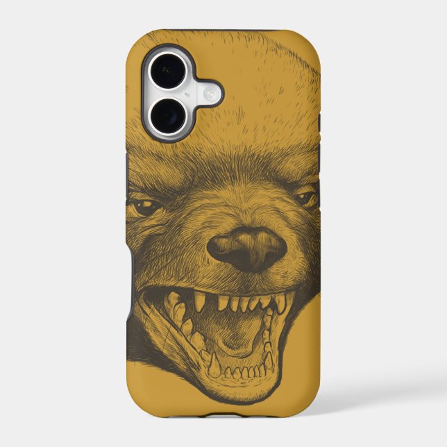 Honey Badger Iphone Case (Back)