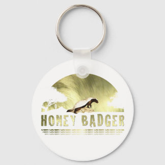 Honey Badger Keychain