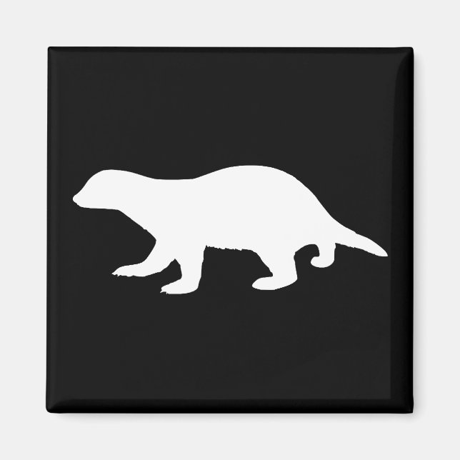 Honey Badger Magnet (Front)