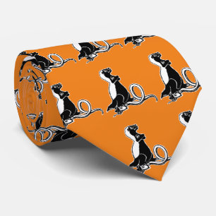 Honey badger neck tie
