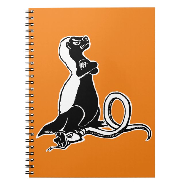 Honey badger notebook (Front)