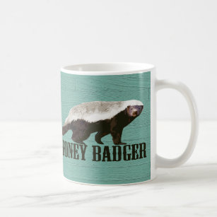 Honey Badger Profile View Coffee Mug