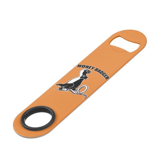 Honey badger speed bottle opener (Front Angled)