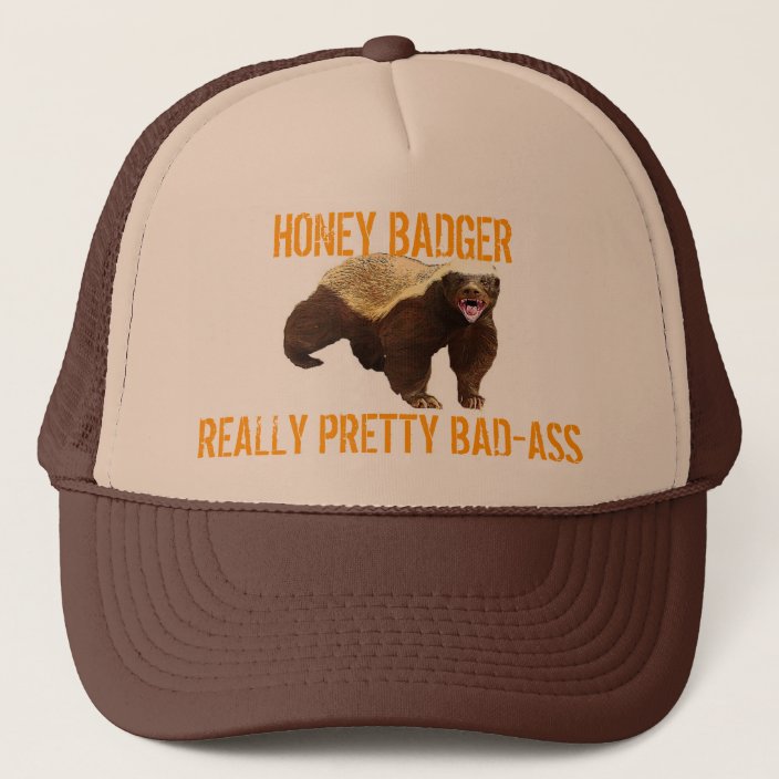 honey badger hat