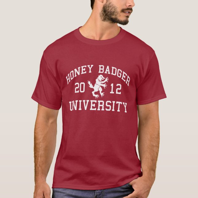 Honey Badger University 2012 T-Shirt (Front)