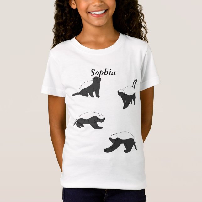 Honey Badgers T-Shirt (Front)