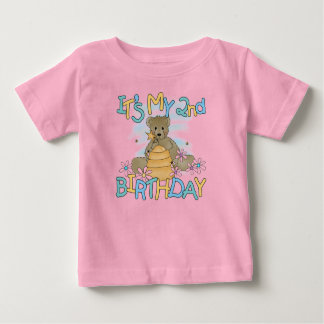 Honey Bear 2nd Birthday T-shirts and Gifts