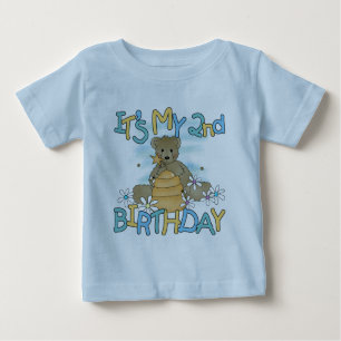 Honey Bear 2nd Birthday T-shirts and Gifts
