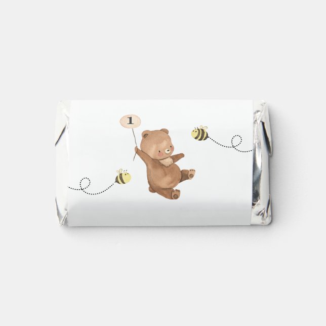Honey Bear First Bee-day Hershey's Miniatures (Front)