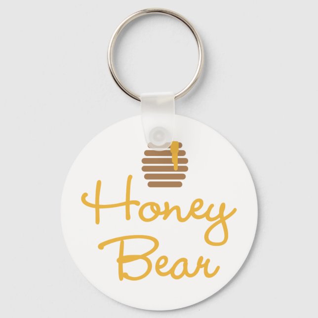 Honey Bear Keychain (Front)