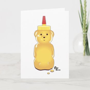 Honey Bear Mother's Day Card by flopsock at Zazzle