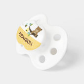 Honey Bear Personalized Baby Pacifier (Front Right)