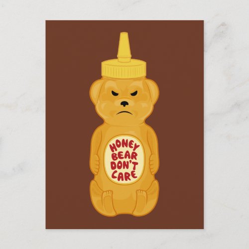 Honey Bear Postcard