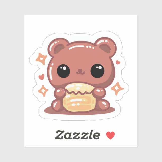 Honey Bear  Sticker (Sheet)