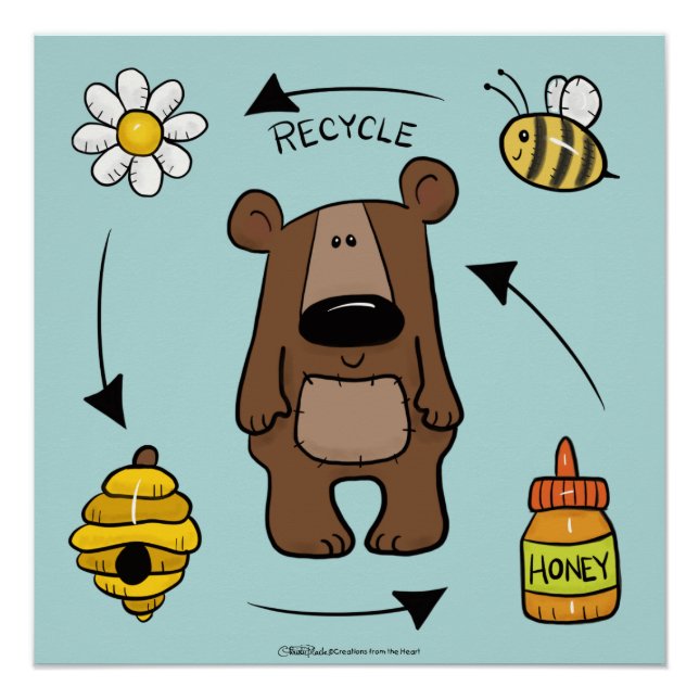 Honey Bear- The Recycler Poster (Front)